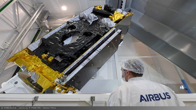 El primer satélite Inmarsat-6 construido por Airbus se envía a Japón y está listo para su lanzamiento