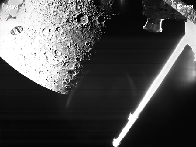 Primeras imágenes de BepiColombo de Mercurio